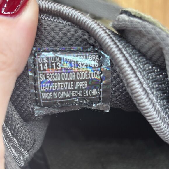 Skechers Originals Retro OG 85 Fashion Sneaker Olive/Gray Men’s Size 14 - Picture 8 of 8